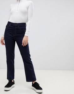 Укороченные расклешенные джинсы ASOS DESIGN Egerton-Синий