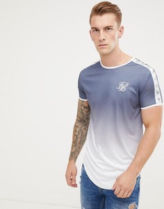 Темно-синяя футболка SikSilk-Темно-синий