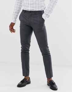 Серые облегающие эластичные брюки Jack & Jones Premium-Серый