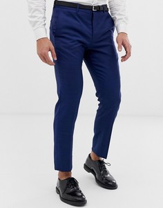 Синие облегающие эластичные брюки Jack & Jones Premium-Синий