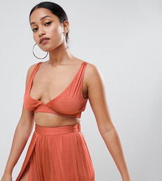 Пляжный топ ASOS DESIGN petite-Красный