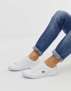 Белые кроссовки Lacoste Lerond BL 1-Белый