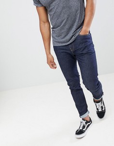 Темные суженные книзу джинсы с заниженной талией Levis 512-Синий Levis®