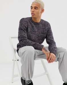 Разноцветный джемпер в рубчик ASOS DESIGN-Мульти
