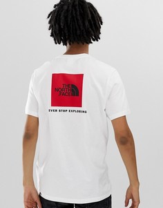Белая футболка с логотипом The North Face-Белый