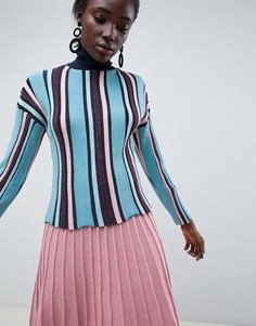 Джемпер с полосками ASOS DESIGN-Мульти