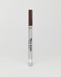 Карандаш для бровей LOreal Paris Brow Artist Micro Tattoo 24HR-Коричневый Loreal