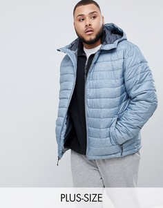Серая куртка с капюшоном Columbia Plus Size-Серый