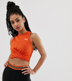 Оранжевая майка с узлом Puma эксклюзивно для ASOS-Оранжевый