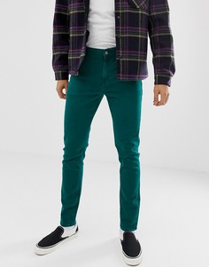 Зеленые джинсы скинни в винтажном стиле ASOS DESIGN-Зеленый