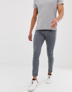 Серые джинсы скинни ASOS DESIGN-Серый