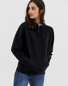Худи черного цвета ASOS DESIGN-Черный