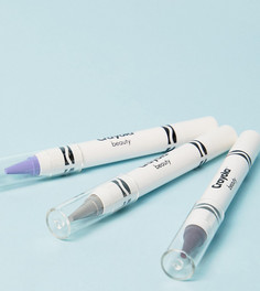 Три косметических карандаша Crayola - Карандаши для губ, щек и лица-Мульти