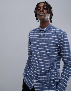 Рубашка Quiksilver Crossed Tide-Синий
