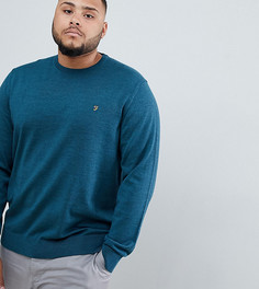 Зеленый джемпер из мериносовой шерсти Farah Mullen эксклюзивно для ASOS