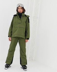 Лыжные брюки с проклееными швами ASOS 4505-Зеленый