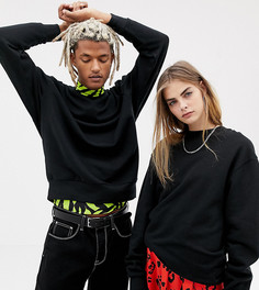 Черный свитшот COLLUSION Unisex