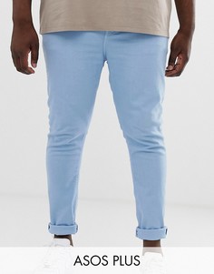 Синие супероблегающие джинсы ASOS DESIGN Plus-Синий