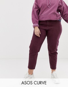 Джинсы в винтажном стиле ASOS DESIGN Curve Ritson-Мульти