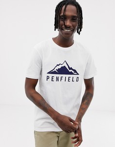 Белая футболка с логотипом Penfield Augusta-Белый