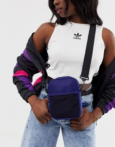 Сумка через плечо со съемным ремешком ASOS DESIGN-Темно-синий