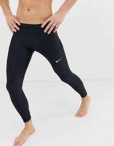 Черные леггинсы Nike Running mobility-Черный