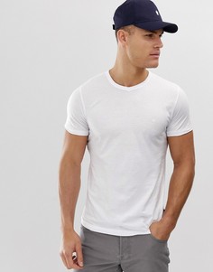 Однотонная футболка с логотипом French Connection-Белый