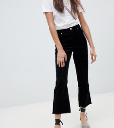 Черные расклешенные брюки Miss Selfridge-Черный