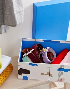 Контейнер для хранения принадлежностей с принтом ASOS SUPPLY-Мульти