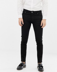 Черные джинсы скинни ASOS DESIGN-Черный