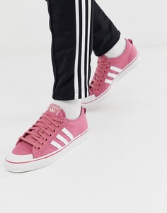 Розовые кроссовки adidas Originals Nizza-Зеленый