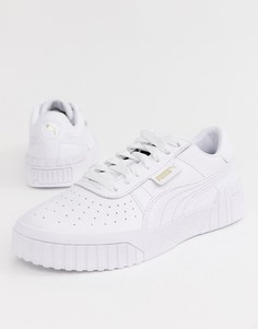 Белые кроссовки Puma Cali-Белый