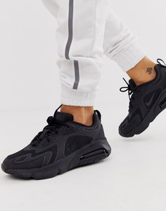 Черные кроссовки Nike Air Max 200-Черный