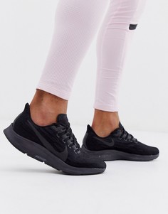 Черные кроссовки Nike Running Pegasus 36-Черный
