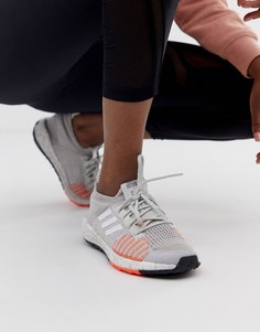 Серые кроссовки adidas - Running pulseboost HD-Серый