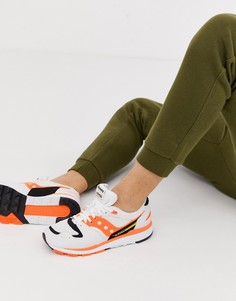 Бело-оранжевые кроссовки Saucony Azura OG-Белый