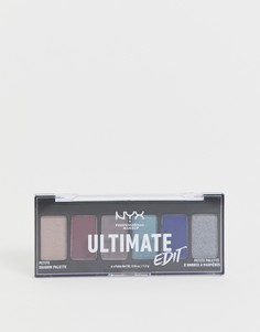 Палетка теней для век NYX Professional Makeup UltimateEdit Petite - Ash-Мульти