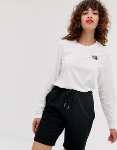 Белый лонгслив The North Face Easy