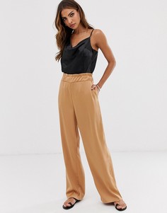Широкие брюки Vero Moda aware-Светло-коричневый