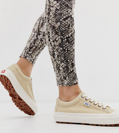 Льняные кроссовки Vans 29 DX Anaheim-Кремовый