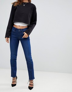Узкие джинсы с завышенной талией G-Star 3301-Синий
