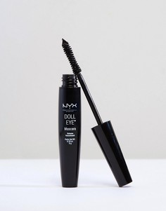 Придающая объем тушь для ресниц NYX Professional Make-Up Doll Eye-Черный