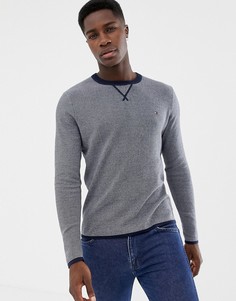 Джемпер с круглым вырезом Tommy Hilfiger-Темно-синий