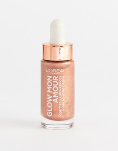 Жидкий хайлайтер LOréal Paris Glow Mon Amour Loving Peach-Коричневый Loreal