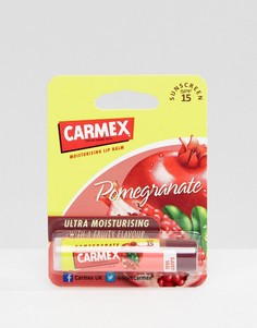 Ультраувлажняющий бальзам для губ Carmex SPF 15 - Гранат-Очистить