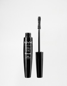 Водостойкая тушь для ресниц NYX Professional Make-Up Doll Eye-Черный