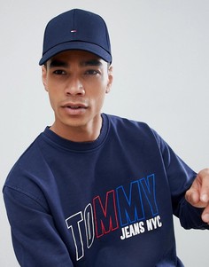 Темно-синяя бейсболка Tommy Hilfiger-Темно-синий