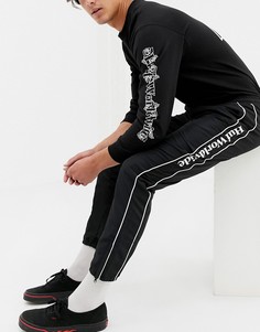 Черные спортивные штаны HUF Worldwide-Черный