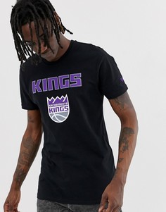 Черная футболка New Era NBA Sacramento Kings-Черный