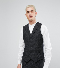 Приталенный жилет в крапинку Noak-Черный